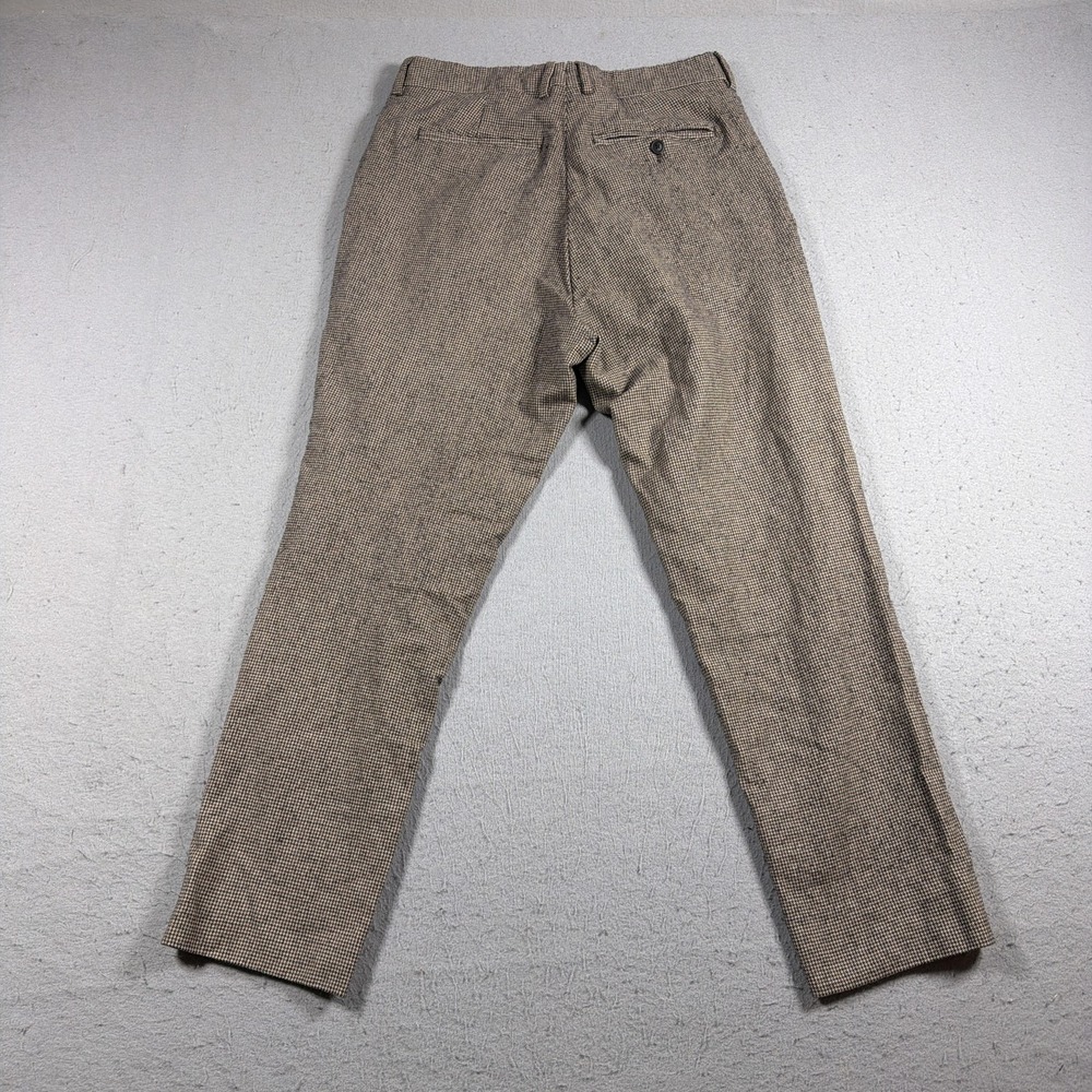 Todd Snyder Men's Corduroy Pants in Light Brown Herringbone - Picture 10 of 11